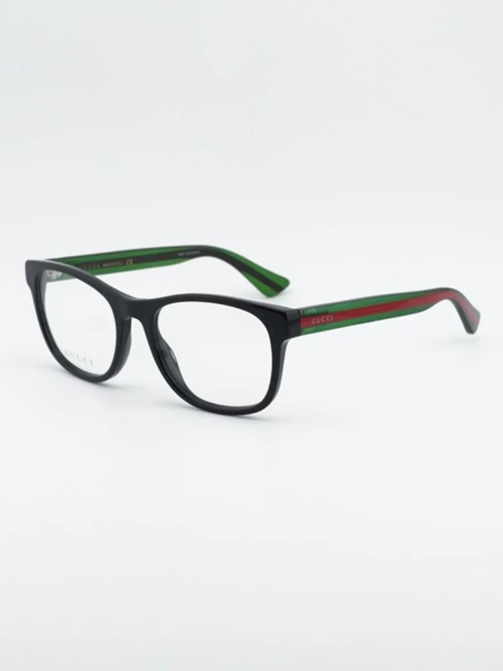 Gucci GG0004O 002 Eyeglasses Black 53mm Square Frame